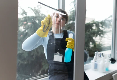 Nettoyage de vitres intérieures et extérieures à Baillou
